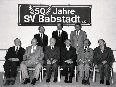 SV Babstadt e.V. - Chronik - 50 Jahre SV Babstadt